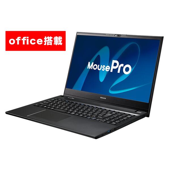 3年保証 ノートパソコン DVDドライブ搭載 office付 新品 MousePro L5 15.6型 フルHD 液晶 Core i5 1235U メモリ 16GB SSD 256GB WEBカメラ マウスコンピューター Windows11 SDカードリーダー ビジネス ノートPC パソコン 長野県飯山市生産 【1693】