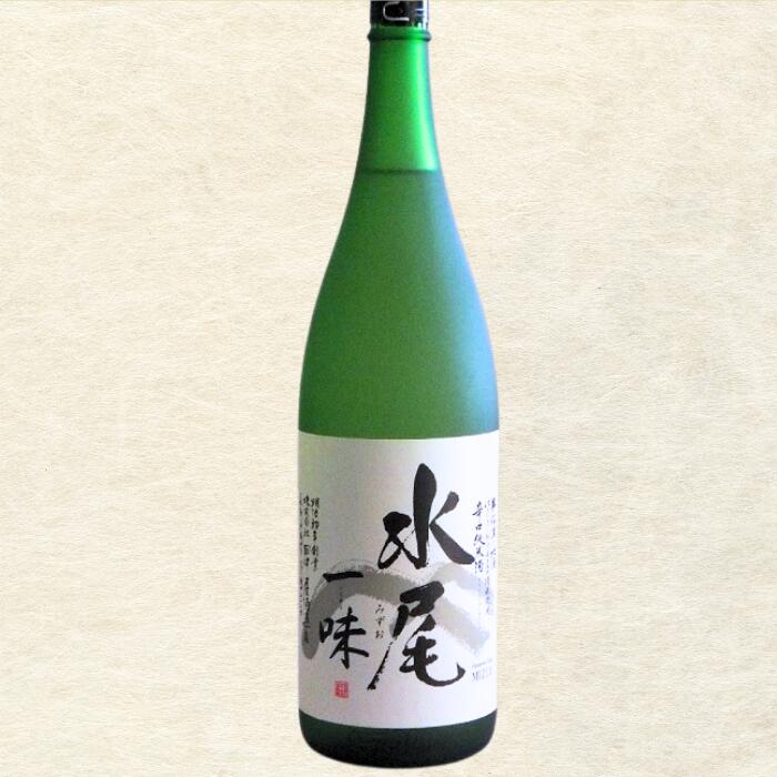 【ふるさと納税】「辛口純米　水尾　一味」　奥信濃銘醸蔵の自信作！【 酒 長野県 飯山市 水尾 銘酒 出産祝い 内祝 内祝い 記念日 誕生日 父の日 母の日 敬老の日 記念品 さけ 香り 】 サムネイル2