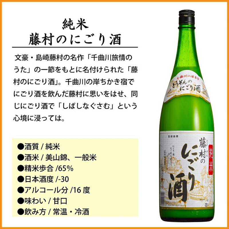 【ふるさと納税】 信州佐久 日本酒 千曲錦 飲み比べ セット 1800ml × 5本セット【 日本酒 酒 さけ 長野県 佐久市 】 サムネイル2