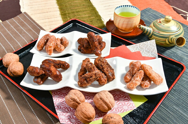 【ふるさと納税】 匠のかりんとう全種10袋詰め合わせ A10【菓子・スイーツ 匠のかりんとう全種10袋詰め合わせ 先代より2代に渡り、地元で愛され続けて60年 腕に磨きを掛けた匠の味 長野県 佐久市 おうちカフェ 】 - 画像2