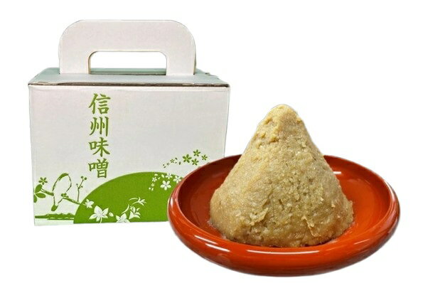 【ふるさと納税】 信州味噌3kg 調味料 みそ【 味噌 ミソ みそ 熟成味噌 信州味噌 信州みそ 厳選された国内産の白米 国内産大豆 使用した熟成味噌に麹をさらに加える「追い麹」　天然醸造の味のまろみ　柔らかさがおいしいお味噌 長野県 佐久市 】 サムネイル2