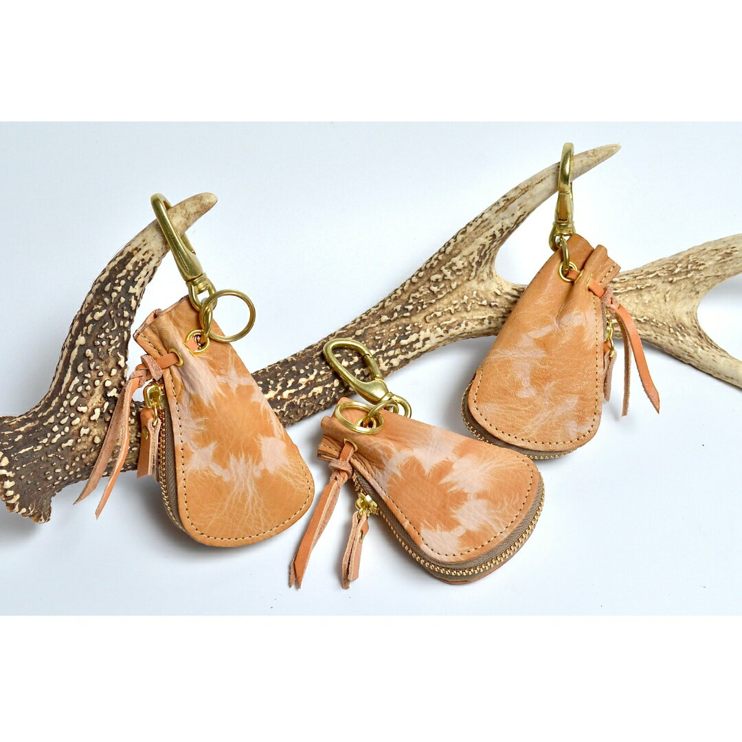 【ふるさと納税】杏染革 スマートキーケース KSK-100| 信州 長野 千曲市 送料無料 サムネイル3