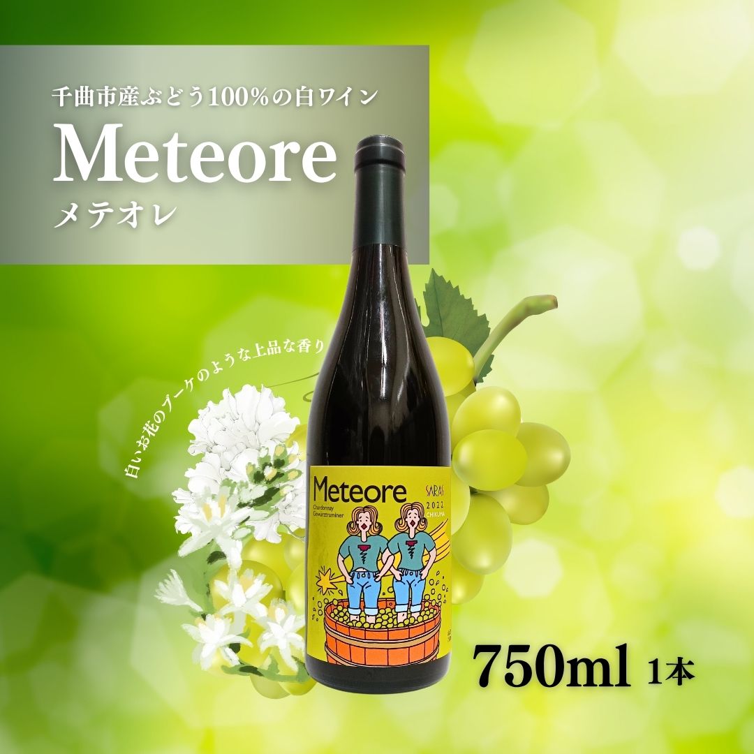 白ワイン＜メテオレ＞ 750ml × 1本| 信州 長野 千曲市 送料無料