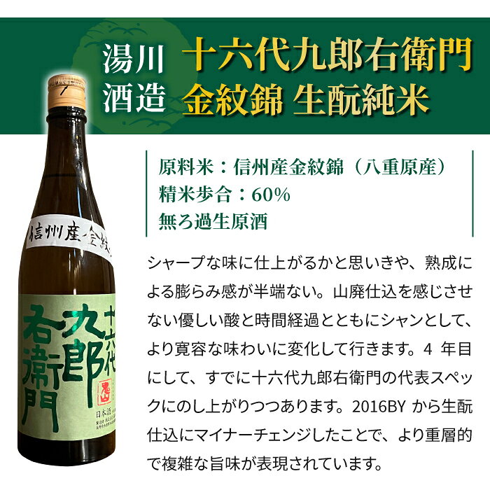 【ふるさと納税】【ギフト限定】八重原を味わう、おすすめセット。【十六代九郎右衛門 金紋錦 生酛純米・味噌・八重原米2kg】｜お中元 お歳暮 ギフト プレゼント サムネイル2