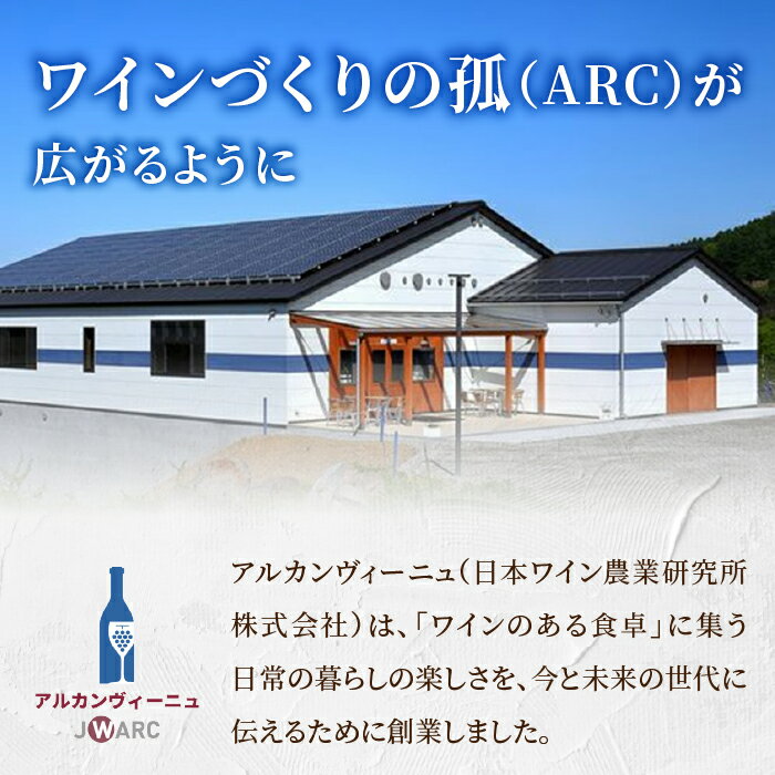 【ふるさと納税】【アルカンヴィーニュ】カジュアルワイン 2種セット (赤・白) ワインセット 辛口 お酒 ギフト プレゼント 果実酒 瓶 国産 信州 長野県東御市 サムネイル3