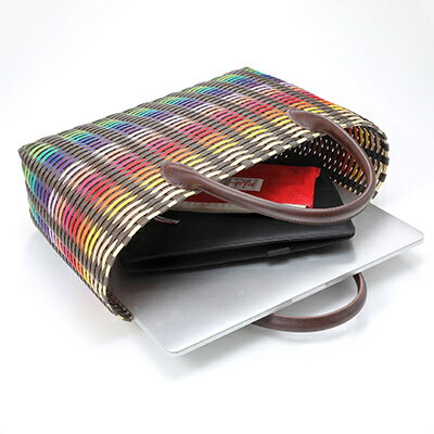 【ふるさと納税】クラフトテープかごバッグ【1049363】 サムネイル3