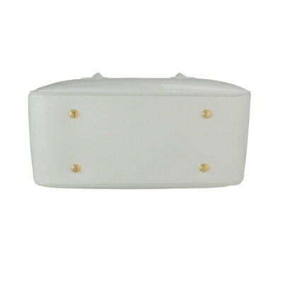 【ふるさと納税】【濱野皮革工藝】 セレブ ミニボストン(ホワイト×ゴールド金具)【1263978】 サムネイル3