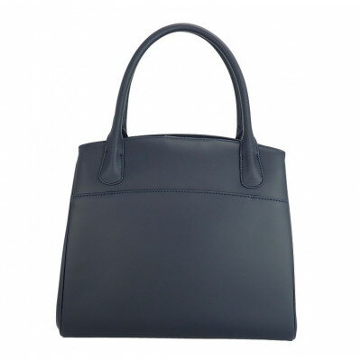 【ふるさと納税】【濱野皮革工藝のハンドバッグ】 ミカーレ トロワ(ネイビー)【1305962】 サムネイル2