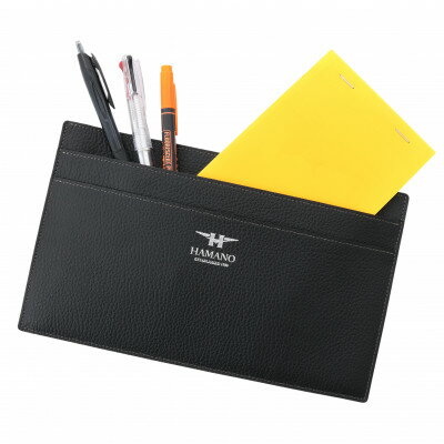 【ふるさと納税】【濱野皮革工藝の革小物】タブレットスリーブケース(ブラック)【1374504】 サムネイル3