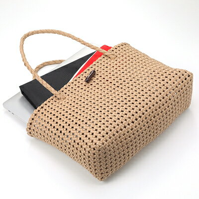 【ふるさと納税】四つだたみ編みかご【1514543】 サムネイル3