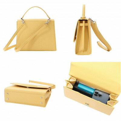 【ふるさと納税】【濱野皮革工藝 HAMANO バッグ】グレース 2WAYショルダーハンドバッグ(ブラウン)【1640058】 サムネイル2