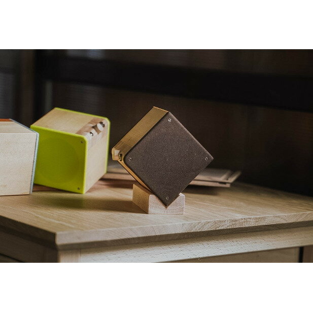 スピーカー Cu-be 立方体スピーカー 1辺9cm 音響機器 有線 小型 コンパクト コンパクトスピーカー ポータブルスピーカー 持ち運び 小型スピーカー 長野 長野県 箕輪町