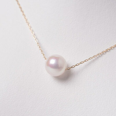 【ふるさと納税】本真珠　イエローゴールド ペンダントネックレス【1070466】 サムネイル2