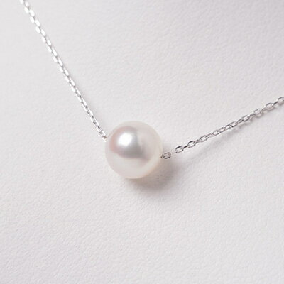 【ふるさと納税】本真珠 ・ ホワイトゴールドペンダントネックレス【1070468】 サムネイル2