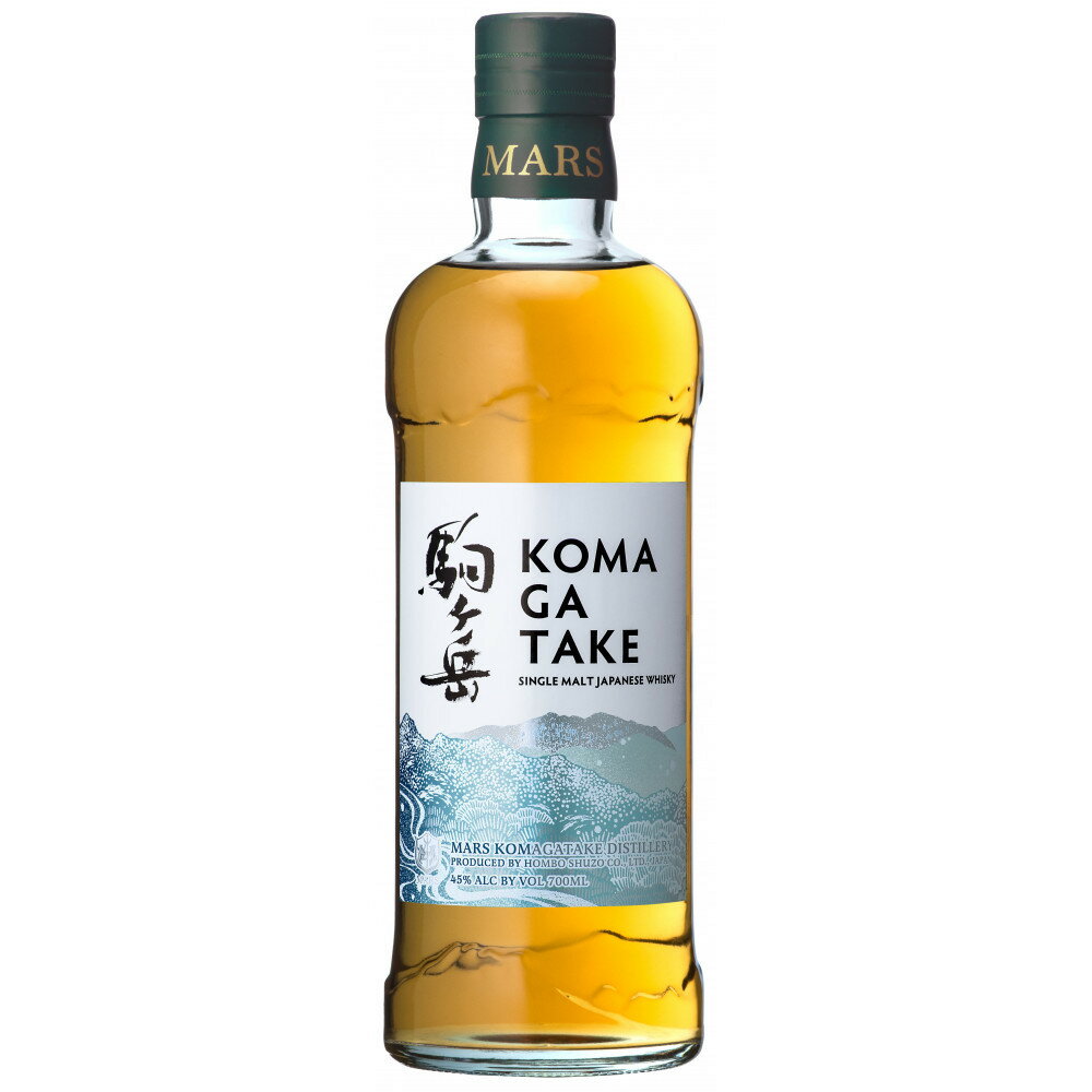 シングルモルト駒ヶ岳 700ml（度数45％）／化粧箱入（ 長野県 宮田村 厳選 国産 ウイスキー 洋酒 本坊酒造 700ml 45% お酒 アルコール ストレート ハイボール 水割り ロック 家飲み ギフト プレゼント )