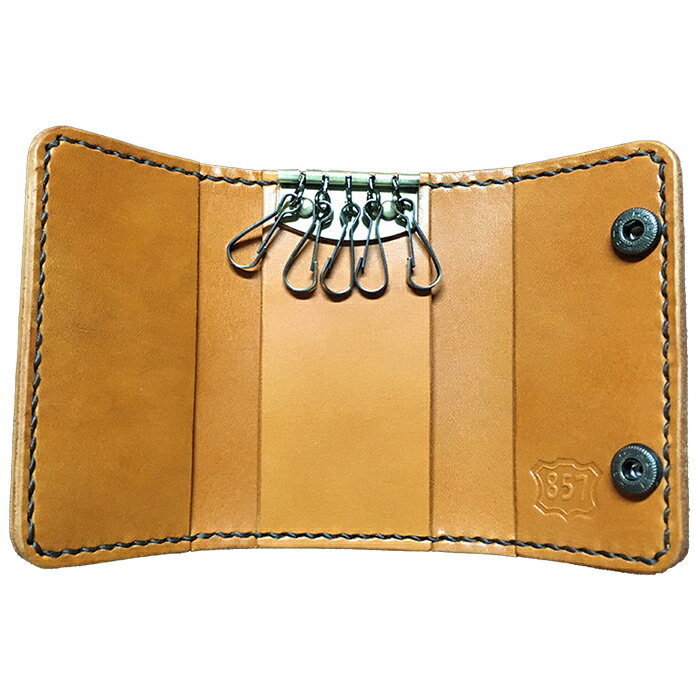 【ふるさと納税】1012本革キーケース サムネイル3