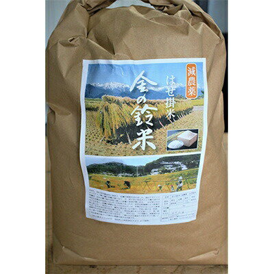 【ふるさと納税】米 コシヒカリ 金の鈴米 10kg [池田町観光協会 長野県 池田町 48110005] お米 こしひかり 美味しい 池田町産 はぜ掛け米 はぜかけ米 - 画像2