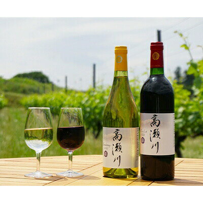 【ふるさと納税】 白 赤 ワインセット 高瀬川シャルドネと高瀬川メルロー 各750ml [ヴィニョブル安曇野 DOMAINE HIROKI 長野県 池田町 48110098] ワイン セット 白ワイン 赤ワイン サムネイル2