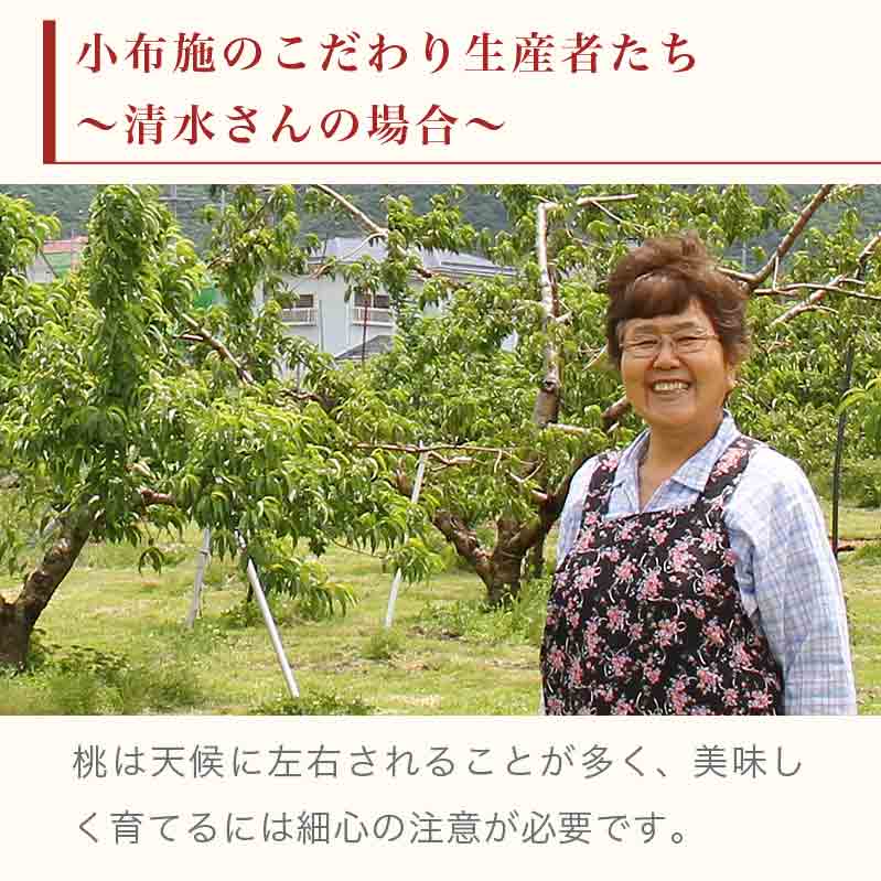 【ふるさと納税】 ＜先行予約＞ 桃 あかつき 約3kg 7～12玉 ［小布施屋］ もも モモ フルーツ 果物 先行予約 3kg 長野県産 信州産 クール便 冷蔵便 令和8年産【2026年7月末頃～8月上旬発送】 - 画像3