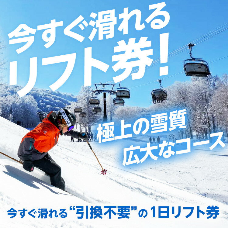 【ふるさと納税】野沢温泉スキー場 リフト＆ゴンドラ1日券 | ※決済完了後、11月中旬頃より順次配送予定 I-1｜旅行券 クーポン券 サービス券 旅行 観光 ゴンドラ 温泉 お土産 旅館 ホテル 民宿 レジャー施設 リフト券 スノーボード チケット 信州 長野県 野沢温泉村 サムネイル3
