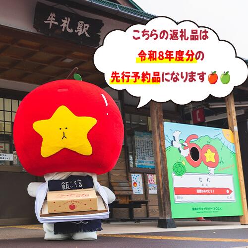 【ふるさと納税】りんご 農家応援企画 りんご シナノスイート 家庭用 ～ 訳あり 1kg 2kg 3kg 5kg 沖縄県への配送不可 令和8年度収穫分 長野県 飯綱町 〔 リンゴ 林檎 果物 フルーツ 信州 長野 5000円 予約 〕発送期間：2026年10月上旬～2026年11月上旬 - 画像2