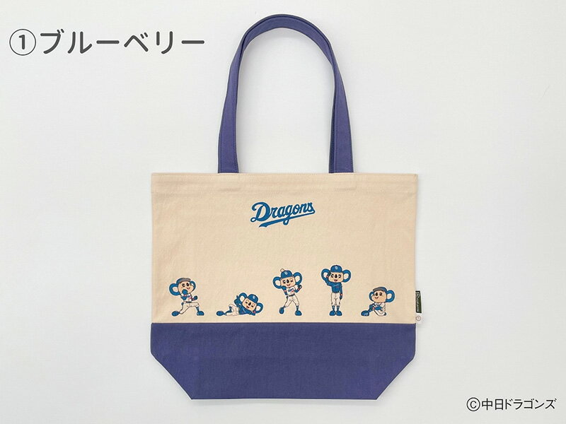 【ふるさと納税】 中日 ドラゴンズ コラボアイテム のこり染 ドアラ トートバッグ エコ SDGs 株式会社艶金 〔824-322〕 岐阜県 大垣市 サムネイル3