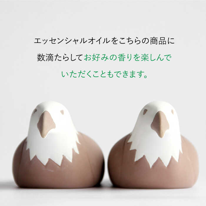 【ふるさと納税】【美濃焼】くつ 乾かす シリーズ ( 鷲 ) ( ブラウン ) 【丸健製陶】≪多治見市≫ 除湿 吸湿 靴 [TAY014] サムネイル3