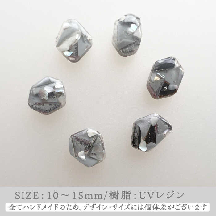 【ふるさと納税】海洋プラスチックから生まれた ネックレス sobolon いびつちゃん グレーMIX 多治見市[TFC022] サムネイル3