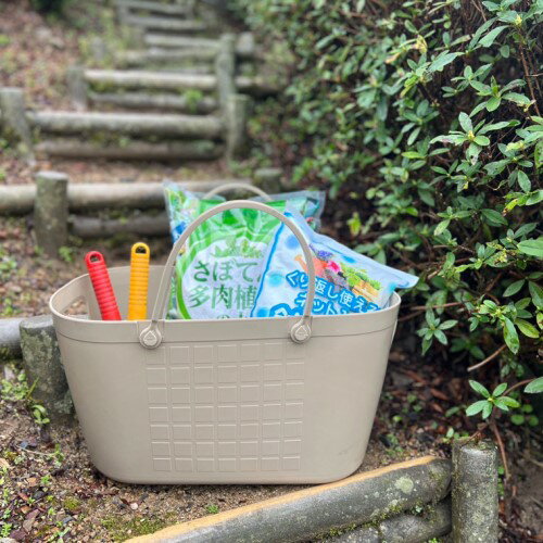 【ふるさと納税】【エコマーク製品】トヨテックバスケット 3色（ベージュ・白・茶）セット 〜洗濯カゴ・ランドリーバスケット・収納バッグ・かご〜D15-08 サムネイル3