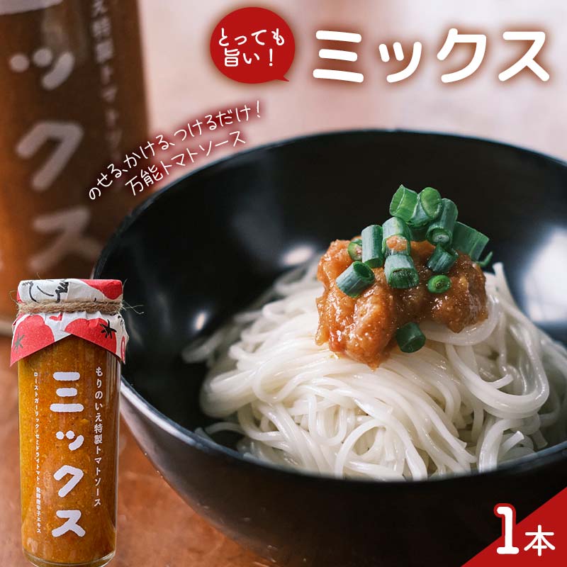特製トマトソース・ミックス1本 中津川市 加子母 大辛ファイヤー もりのいえ 激辛ソース トマトソース 唐辛子 にんにく スパイス スパイシー ソース 料理ソース F4N-1849