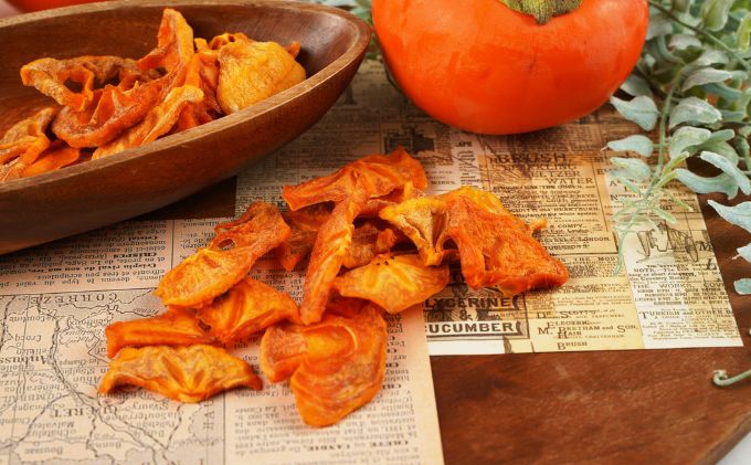 【ふるさと納税】美濃の柿チップ＆干し柿セット 加工食品 果物 ドライフルーツ 国産 大きめの渋柿 肉厚 富有柿 やわらかめ 食べやすい おやつ サムネイル3