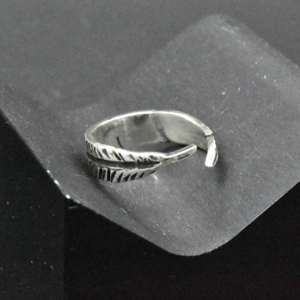 【ふるさと納税】フェザーリング 8〜14号 瑞浪市 / ATP シルバー アクセサリー ハンドメイド[AZAH002] サムネイル3