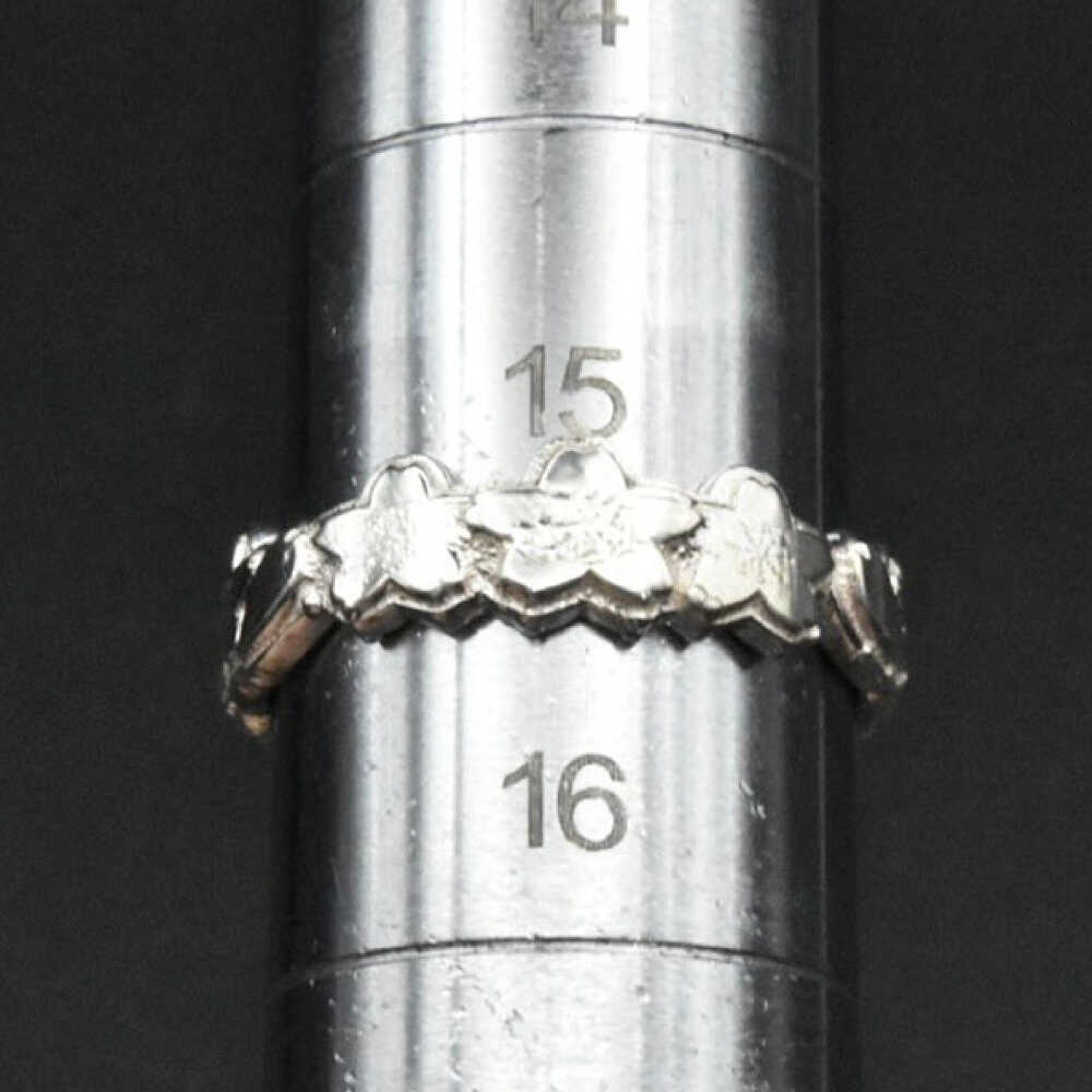 【ふるさと納税】シルバーリング さくら 大 瑞浪市 / ATP シルバー アクセサリー ハンドメイド[AZAH006] サムネイル3