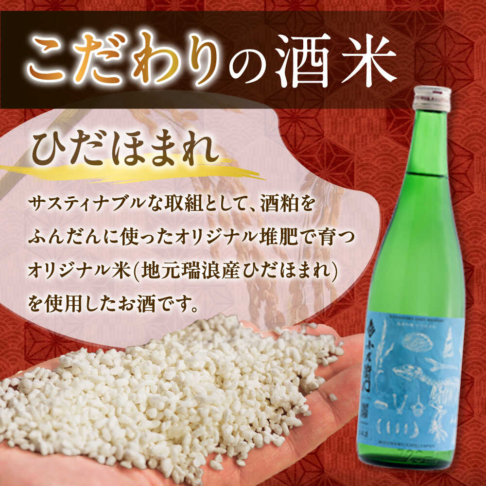 【ふるさと納税】【6回定期便】小左衛門 飲み比べセット （純米吟醸 ひだほまれ 瑞浪スペシャル × 純米六割五分 播州山田錦） 日本酒 瑞浪市 / 中島醸造[AZBL005] サムネイル2