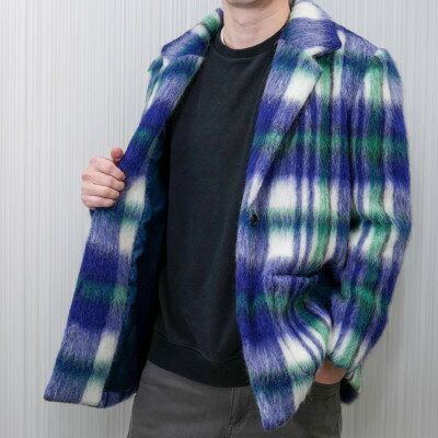 【ふるさと納税】ビッグチェックコート【メンズ】【1566903】 サムネイル2