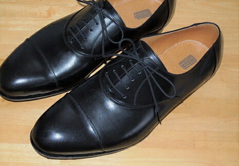 【ふるさと納税】ハンドメイド の オーダー 紳士 革 靴（ ストレートチップ ）| 工房Sei 紳士靴 靴 シューズ オーダーメイド 選べる デザイン 色 24cm～26.5cm 岐阜県 美濃加茂市 送料無料 サムネイル2