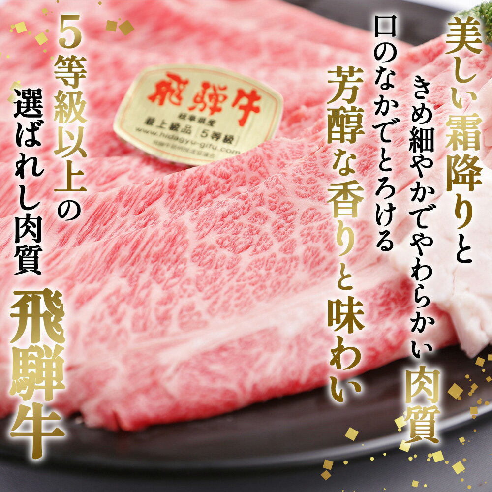 【ふるさと納税】約800g肩ロース肉すき焼き【令和7年2月中旬より順次発送】　氷温（R）熟成　飛騨牛A5等級 プロトン凍結 [No.527] ／ 牛肉 霜降り ブランド牛 ひだ牛 国産牛 すきやき ご褒美 とろける 脂 A5ランク ビーフ 送料無料 岐阜県 特産 サムネイル2