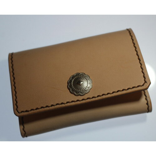 サドルレザー名刺入れ [No.454] ／ 高級革 手縫い 手作り 送料無料 岐阜県