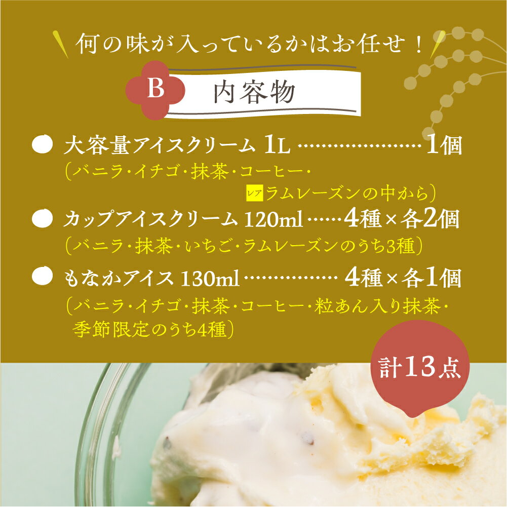 【ふるさと納税】訳あり ＜牧成舎・ふるさと納税限定＞ 飛騨のアイスクリーム贅沢セット アイス 味はおまかせ スイーツ 訳アリ わけあり ワケアリ [C0001_13] - 画像2