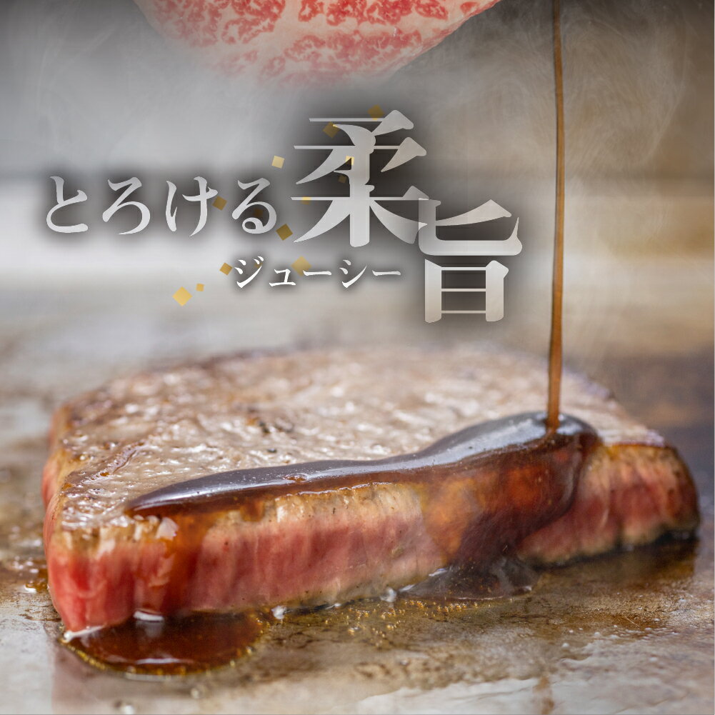 【ふるさと納税】飛騨牛 赤身ステーキ 3枚 (100g × 3枚 ) ステーキ ステーキ肉 牛肉 和牛 肉 赤身肉 国産牛 和牛 ステーキ ブランド牛 飛騨牛 牛肉 肉 高級 人気 おすすめ 飛騨市 赤身 国産 冷凍発送［Q3004］ サムネイル3
