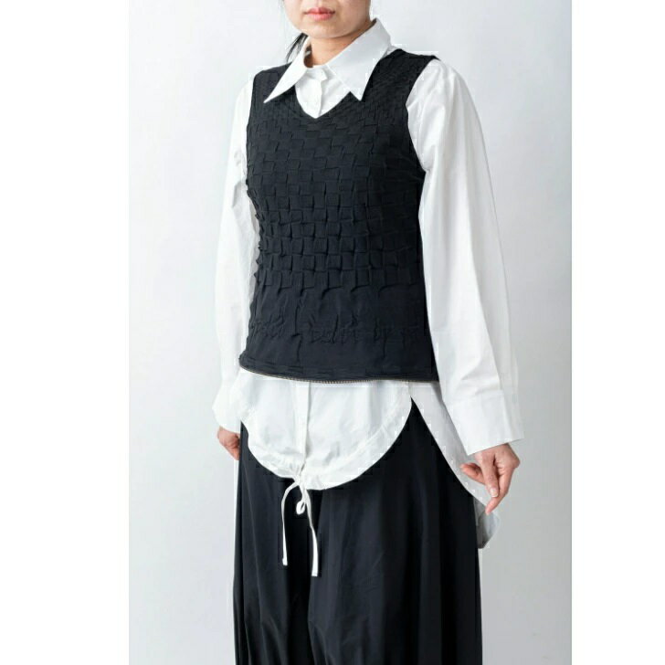 【ふるさと納税】[1枚2役] ニット工場が作る着られるエコバッグ [0245] 17000円 サムネイル3