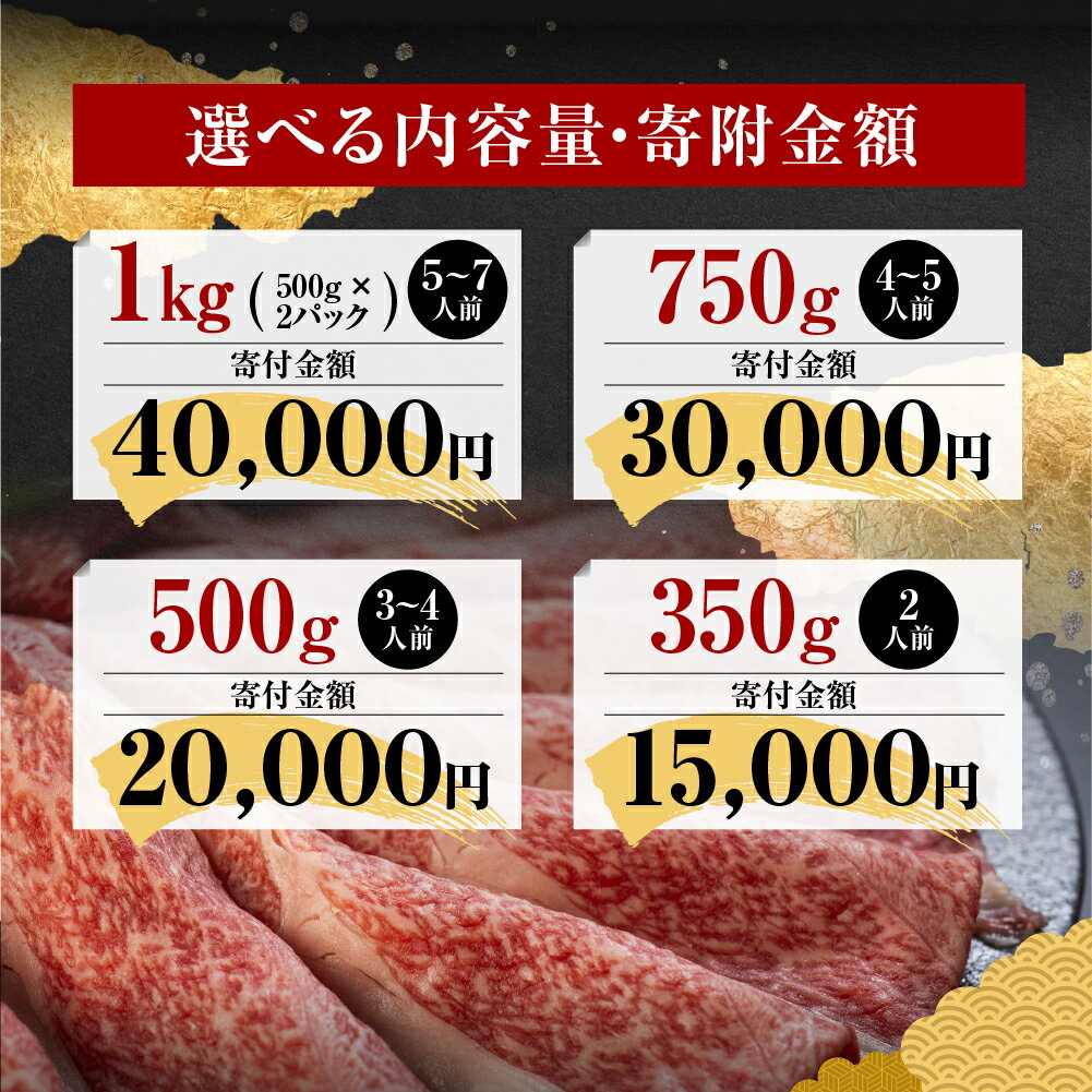 【ふるさと納税】 [A5等級] 飛騨牛 赤身 すき焼き しゃぶしゃぶ 用 《 1kg 750g 500g 350g 》あかみ 牛肉 すき焼き すき焼き肉 赤身 すきやき 小分け トキノ屋食品 本巣市 日付指定 [mt295] お肉 15000円 40000円 四万円 サムネイル3