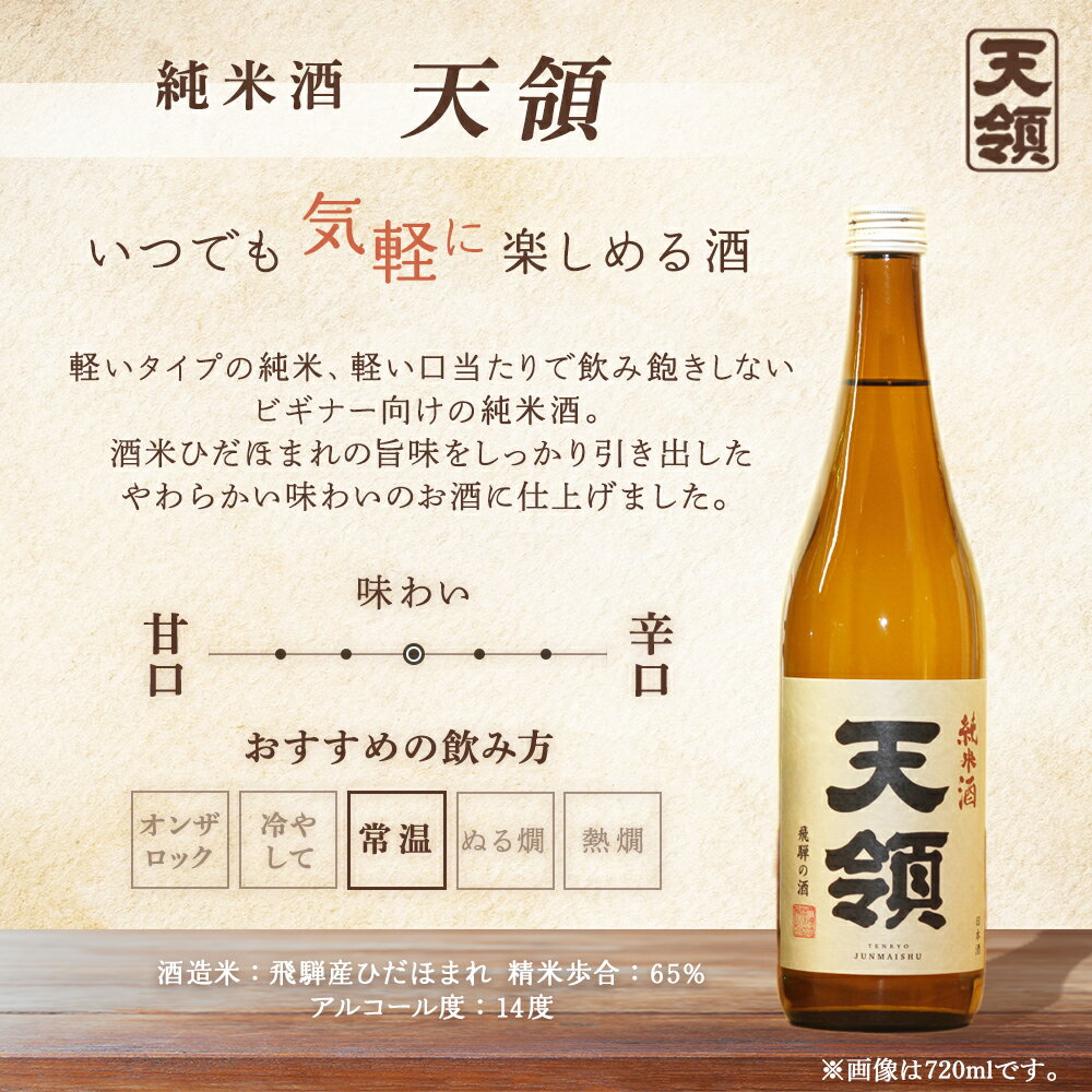 【ふるさと納税】 【年内順次発送】【天領酒造】「純米 飲みくらべ」Fセット 6本 各720mlお酒 日本酒 大吟醸 純米酒 蔵元 飛騨 プレゼント 成人の日 成人式 35000円 岐阜県 下呂市年内配送 年内発送 年内に届く 年内お届け サムネイル2