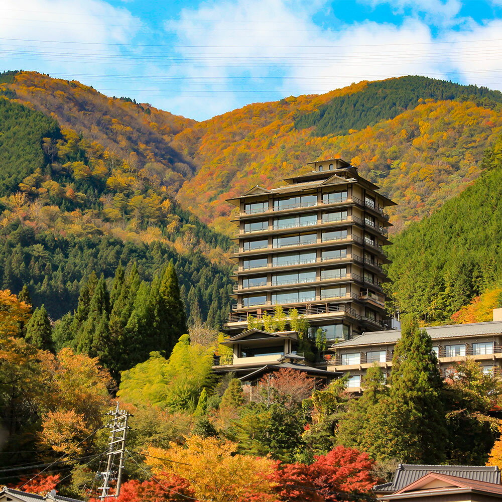 【ふるさと納税】下呂温泉【今宵天空に遊ぶ しょうげつ】宿泊補助券（45,000円分） 宿泊券 下呂市 下呂 岐阜 飛騨 宿泊券 クーポン 旅行 観光 出張 旅館 温泉旅館 ホテル 温泉 贈り物 贈答 ギフト 高級宿 夫婦 家族旅行 卒業旅行 国内旅行 新婚旅行 1泊2食付き 2名 など サムネイル3