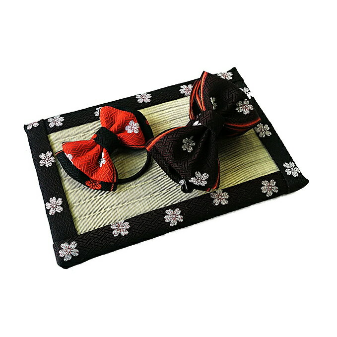 畳縁アクセサリ−縁結びセット（ブラウン）