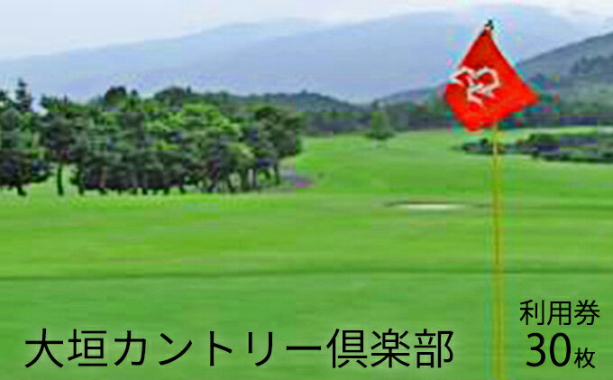 【ふるさと納税】大垣カントリー倶楽部利用券（1000円券×30枚） ゴルフ場利用権 チケット スポーツ サムネイル2