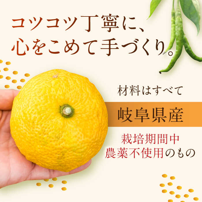 【ふるさと納税】 オリジナル辛味調味料 醤油麹「柚子なんばんじゃない醤」1個　御嵩町 / みたけさいとう商店 [AVAZ009] サムネイル2