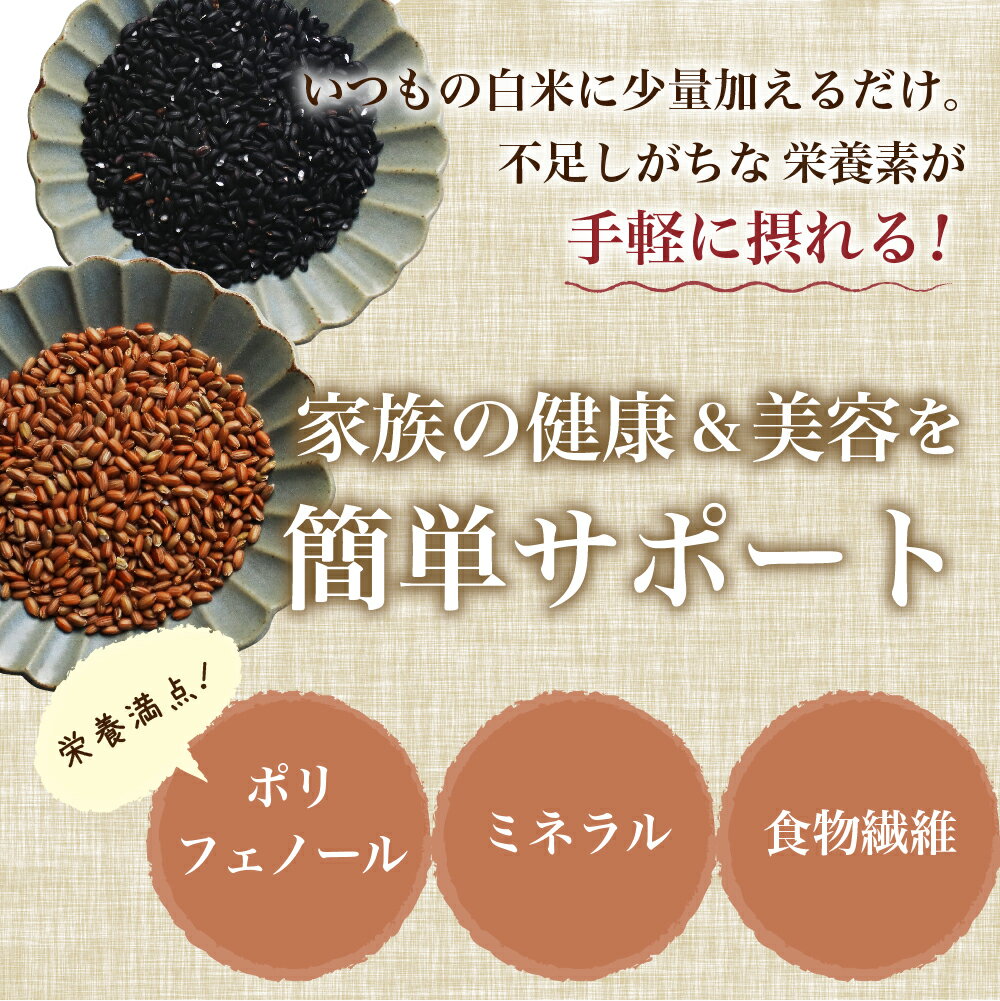 【ふるさと納税】選べる 玄米 白川郷の古代米 黒米 150g 300g 1袋 もち米 紫黒米 雑穀米 国産 くろまい 岐阜県 白川村 観光地応援 3000円 6000円 [S050] サムネイル2