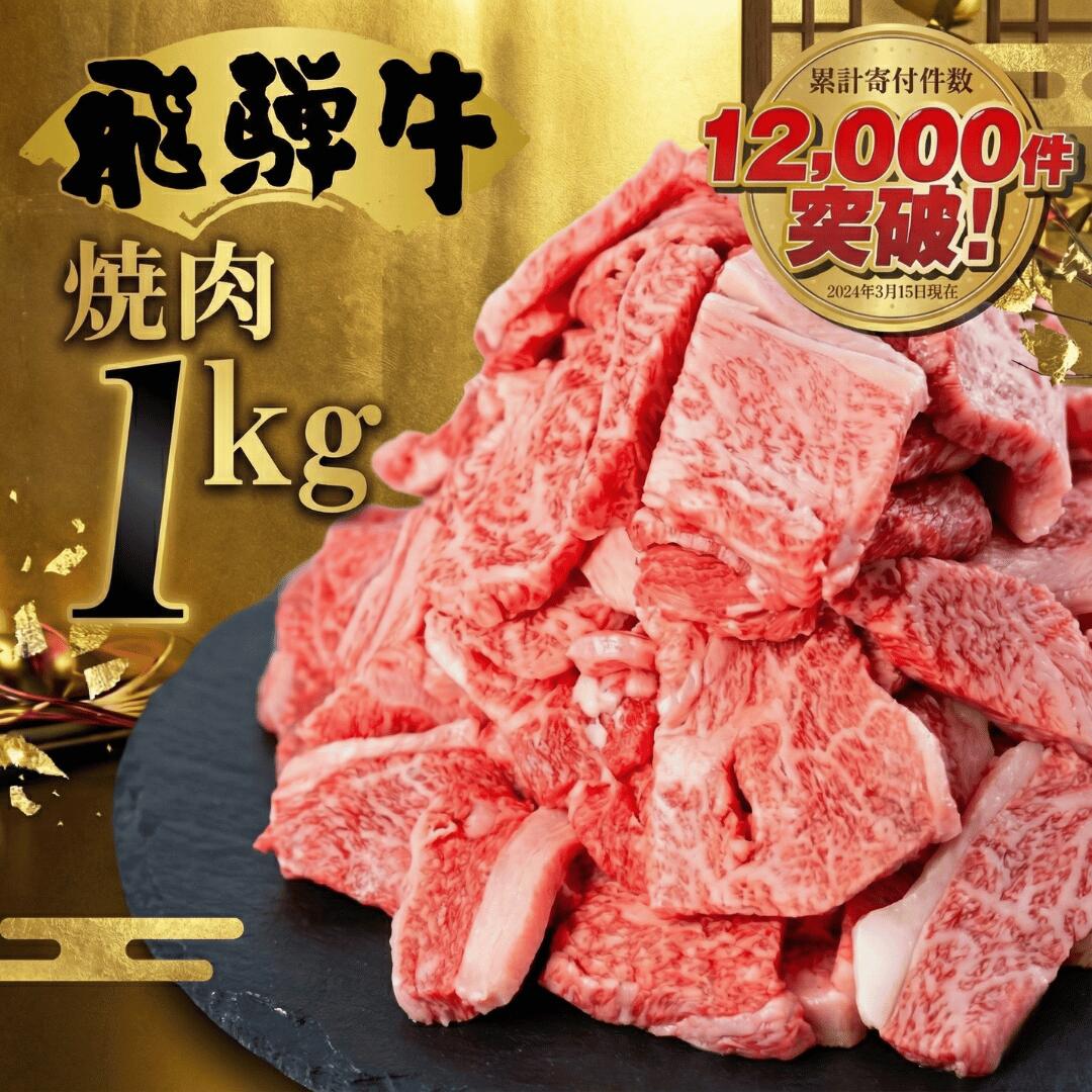 飛騨牛 焼肉 切り落とし 肉 1kg 切落し 牛肉 肉 バーベキュー BBQ セット 和牛 焼肉 部位おまかせ ごちそう 贅沢 大容量 人気 おすすめ アウトドア 国産 冷凍 [S201] 発送月が選べる 訳あり 訳アリ JA飛騨 ひだ 白川村 14000円 25000円