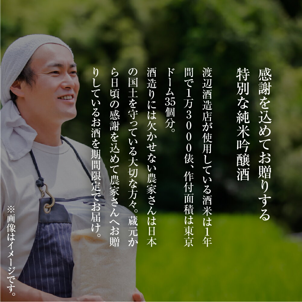 【ふるさと納税】限定流通 お米農家還元 純米吟醸 芳醇な 甘口 選べる内容量 720ml 1.8L 期間限定 限定 限定酒 日本酒 渡辺酒造 金賞 受賞酒 冬ギフト お酒 日本酒 飛騨 の 地酒 世界遺産 白川郷 渡辺酒造店 6000円 10000円 1万円 [S884] サムネイル2